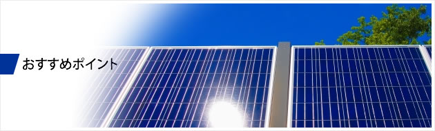 おすすめポイント